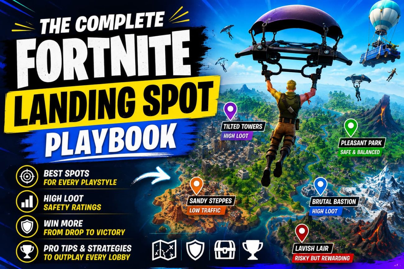 The Complete Fortnite Landing Spot Playbook