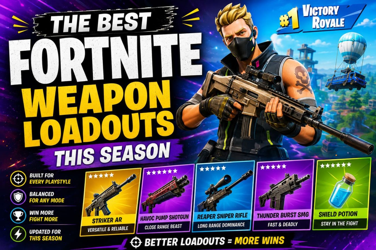 The Best Fortnite Weapon Loadouts This Season
