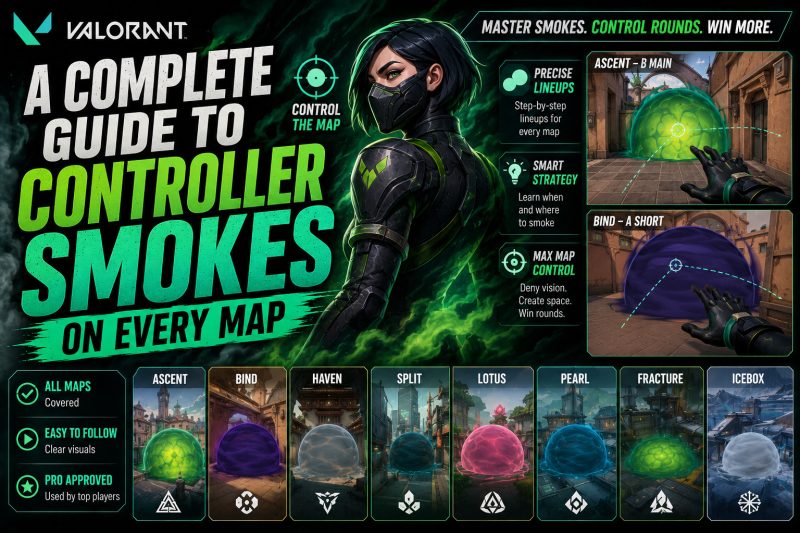 A Complete Guide to Controller Smokes on Every Map